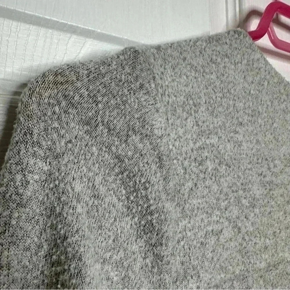 Monteau  Sweater Dress Buttons Grey Size Small - Picture 14 of 16